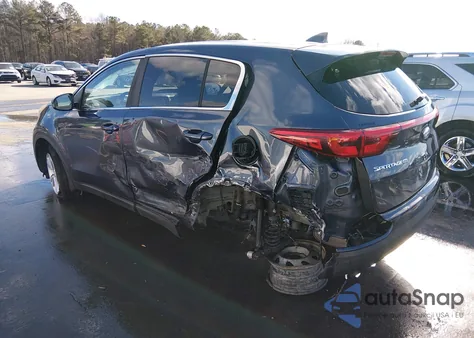 2019 Kia Sportage Lx из США, поврежденный, VIN KNDPM3AC5K7491432